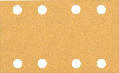 Bosch Professional Expert C470 Schleifpapier mit 8 Löchern für Schwingschleifer, 80 x 133 mm, G 100, 10-tlg. (2608900880)
