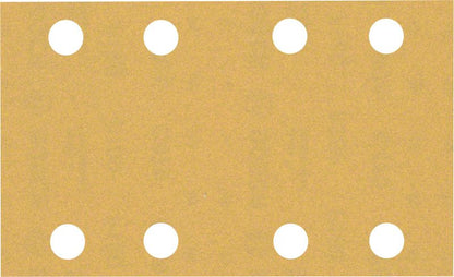Bosch Professional Expert C470 Schleifpapier mit 8 Löchern für Schwingschleifer, 80 x 133 mm, G 180, 10-tlg. (2608900882)