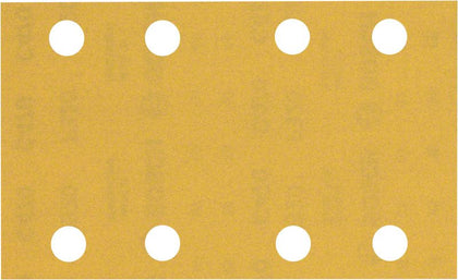 Bosch Professional Expert C470 Schleifpapier mit 8 Löchern für Schwingschleifer, 80 x 133 mm, G 320, 10-tlg. (2608900884)