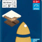 Bosch Professional Expert C470 Schleifpapier mit 11 Löchern für Multischleifer, 102 x 62 mm, 93 mm, G 180, 10-tlg. (2608900889)