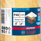 Bosch Professional Expert C470 Schleifpapierrolle zum Handschleifen, 93 mm, 5 m, G 40 (2608900902)