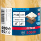 Bosch Professional Expert C470 Schleifpapierrolle zum Handschleifen, 93 mm, 5 m, G 180 (2608900906)