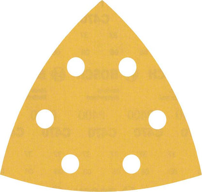 Bosch Professional Expert C470 Schleifpapier für Deltaschleifer, 93 mm, G 400, 50 Stück (2608900934)