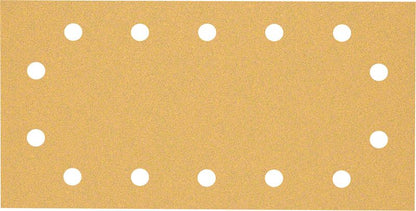 Bosch Professional Expert C470 Schleifpapier mit 14 Löchern für Schwingschleifer, 115 x 230 mm, G 80, 50-tlg. (2608900944)