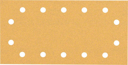 Bosch Professional Expert C470 Schleifpapier mit 14 Löchern für Schwingschleifer, 115 x 230 mm, G 100, 50-tlg. (2608900945)