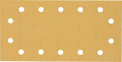 Bosch Professional Expert C470 Schleifpapier mit 14 Löchern für Schwingschleifer, 115 x 230 mm, G 180, 50-tlg. (2608900947)