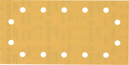 Bosch Professional Expert C470 Schleifpapier mit 14 Löchern für Schwingschleifer, 115 x 230 mm, G 400, 50-tlg. (2608900950)