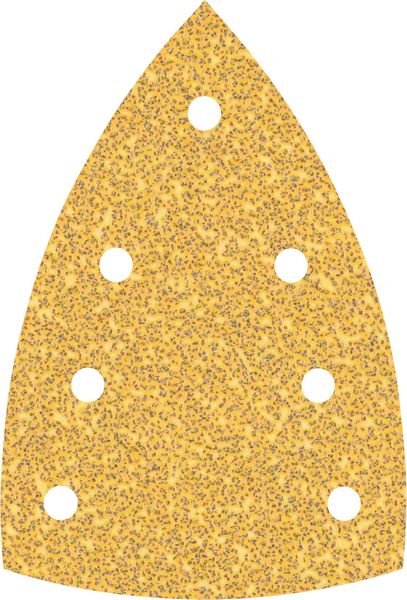 Bosch Professional Expert C470 Schleifpapier mit 7 Löchern für Multischleifer, 100 x 150 mm, G 40, 10-tlg. (2608901114)