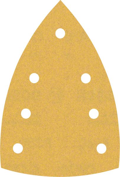 Bosch Professional Expert C470 Schleifpapier mit 7 Löchern für Multischleifer, 100 x 150 mm, G 180, 10-tlg. (2608901118)