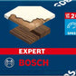 Bosch Professional Expert C470 Schleifpapier Mehrloch für Exzenterschleifer, 125 mm, G 100, 50-tlg. (2608901127)