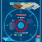 Bosch Professional Expert Carbide Multi Wheel Trennscheibe, 115 mm, 22,23 mm (2608901188)