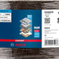 Bosch Professional Expert N880 Vliesrolle zum Handschleifen, 115 mm x 10 m, grob A (2608901227)