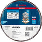 Bosch Professional Expert N880 Vliesscheibe für Exzenterschleifer, 150 mm, grob, 5-tlg. (2608901388)