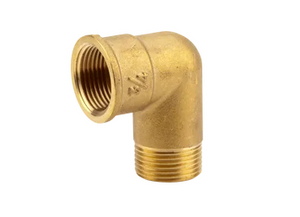 Gardena Messing-Winkel mit Innen-und Außengewinde, 26,5 mm (G 3/4)-Gewinde (7283-20)