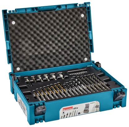 Makita 65tlg. Bohr- / Schraub und Bitset (B-69478)