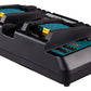 Makita DC18RD Doppel-Schnellladegerät