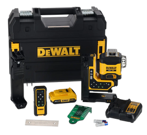 DEWALT DCLE34035D1-QW Multilinienlaser, Grün, 3x360°