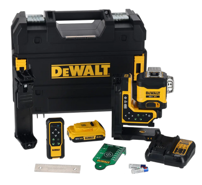 Dewalt DCLE34035D1-QW Multilinienlaser, Grün, 3x360°
