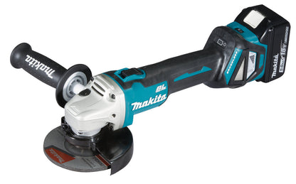 Makita DGA511RTJ Akku-Winkelschleifer (2x5,0Ah)