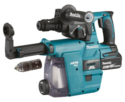 Makita DHR243RTJW Akku-Kombihammer (2x5,0Ah)