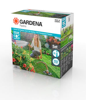Gardena Sprinklersystem Start-Set für Garten-Pipeline (8270-20)