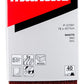 Makita Gewebeschleifband 76 x 457mm für 9910/9911, K40, 5 Stck. (P-37091)