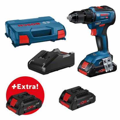 Bosch Professional GSR 18V-55 (CC) Akku-Bohrschrauber (3x4,0Ah) (0615990L4P)