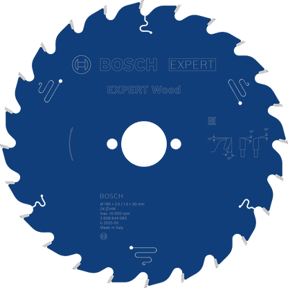 Bosch Professional EXP Holz KSB,254x25.4mm,T40 Kreissägeblatt (2608902241)