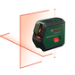 Bosch DIY UniversalLevel2 Kreuzlinienlaser-Set (3xAA; TT120; C) (0603663F01)